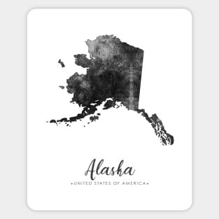 Alaska State Map Sticker